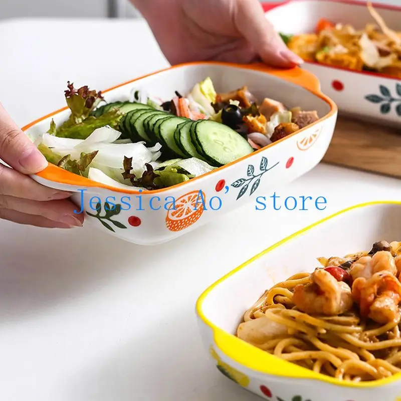 https://ae01.alicdn.com/kf/H48d572f648cf4a23b4d5b50815569b2dL/Quality-Life-Baking-Dishes-Pans-Au-Gratin-Dishes-Ceramic-Baking-Plates-Handpainted-Fruits-Cake-Pan-Baking.jpg