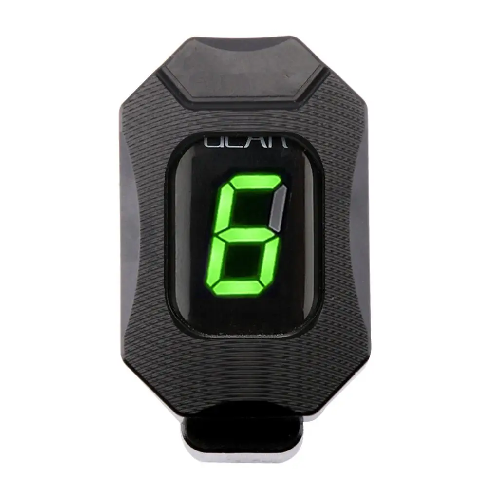 Motorcycle Gear Indicator For Honda Hornet CB400 CB650F CB500X VFR800 Shadow 750 Waterproof ECU Plug Mount Speed Gear Display Motobike(Red With Holder