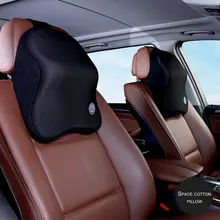 ICAROOM I-602MS, удобная в использовании подушка из хлопка, Автомобильная подушка для шеи и талии, мягкая подушка для автомобиля, защита от пыли, подушка для сиденья, автомобильные принадлежности