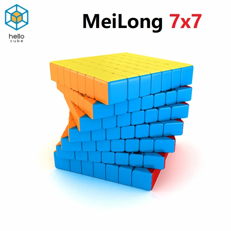 

HelloCube MofangJiaoshi MoYu MF7 Magic Cube Meilong 7x7x7 Cube Magic 7x7 Speed Puzzle Cubo Educational Toys Kid Game