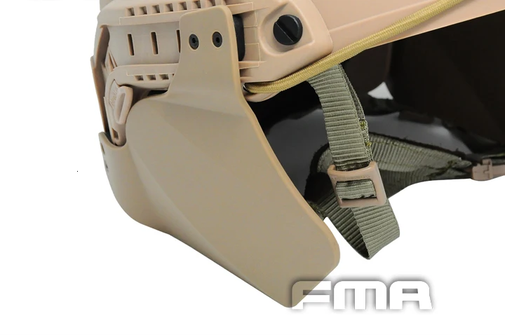 new Fma helmet accessories fast helmet parts three-color earmuffs Bk of fg tb295