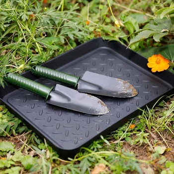

3PCS Boot Tray Heavy Duty Shoe Mat Trays,Storage Tray,Dog Bowl or Cat Bowl Mats Trap Mud to Protect Floor 13.7X10.8 Inch