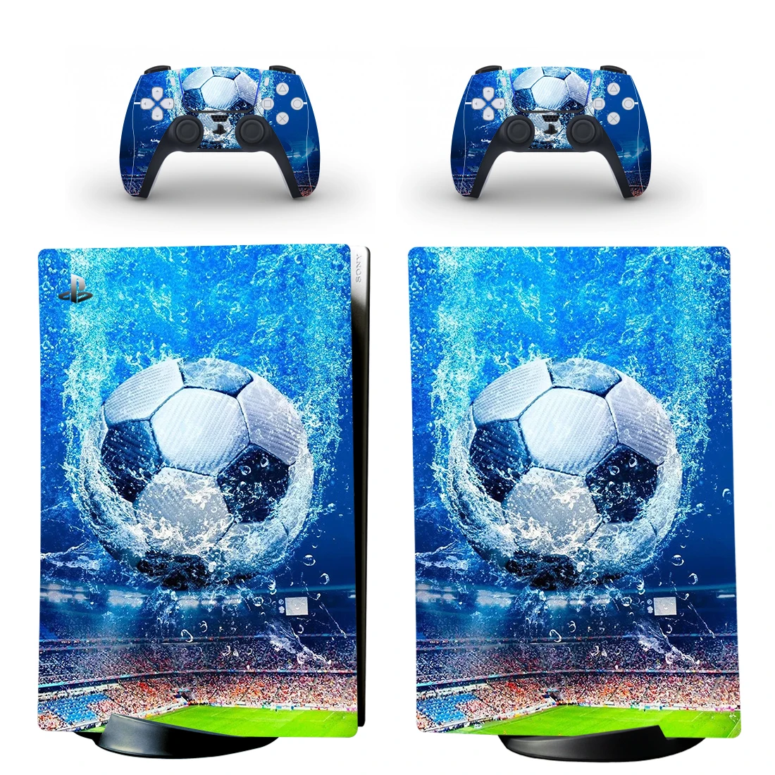 Football Ps5 Digital Edition Skin Sticker Decalcomania Cover Per Playstation 5 Console E Controller Ps5 Skin Sticker Vinyl
