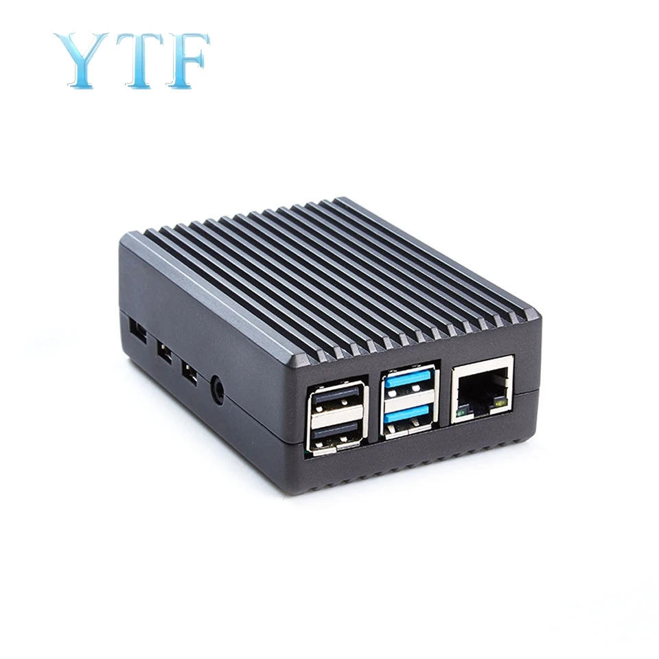 Материнская плата для корпуса радиатора Raspberry Pi 4B из алюминиевого