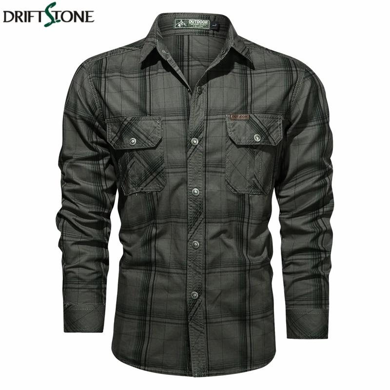 Autumn New Men's Military Tactical Shirt Cotton Men's Combat Army Shirts Plus Size 4XL Long Sleeve camisa militar Male Shirt