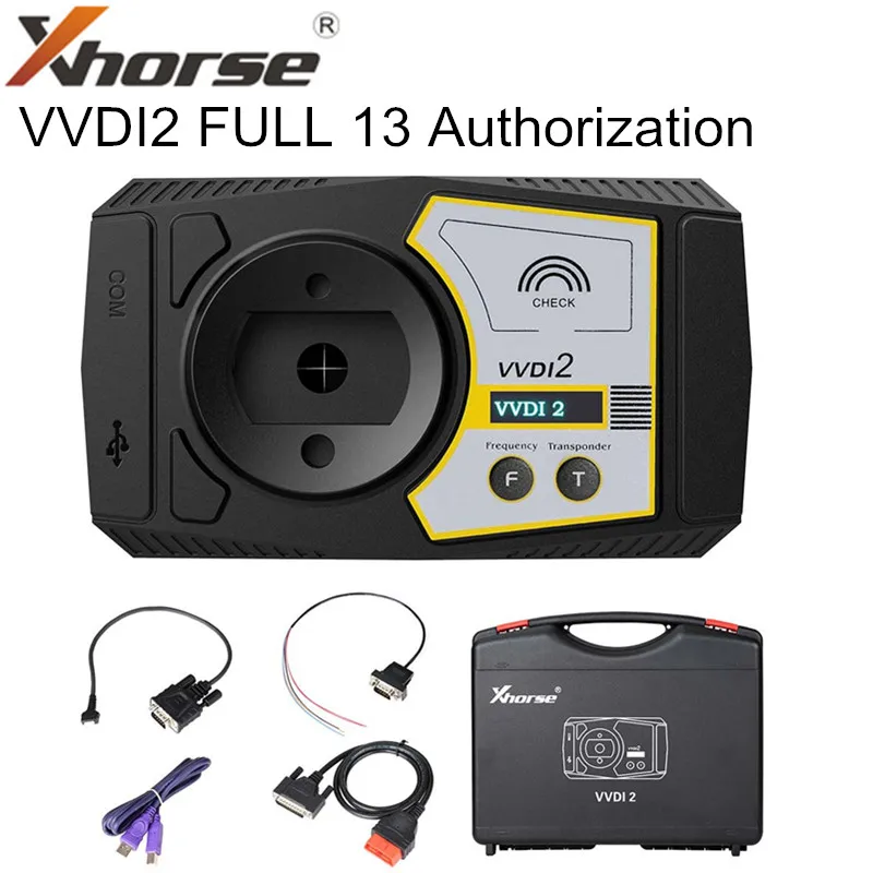 Оригинальный программатор ключей Xhorse V7.0.2 VVDI2 Commander полная версия для VAG/Audi/BMW/Porsche с