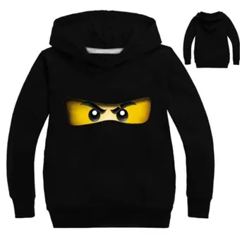 

Boys Sweatshirts Legoes Long Sleeved T-Shirts Baby Ninjago Girls Hoodies Children Spring Autumn Clothes Toddler Outerwear