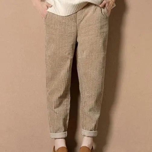 corduroy striped pants