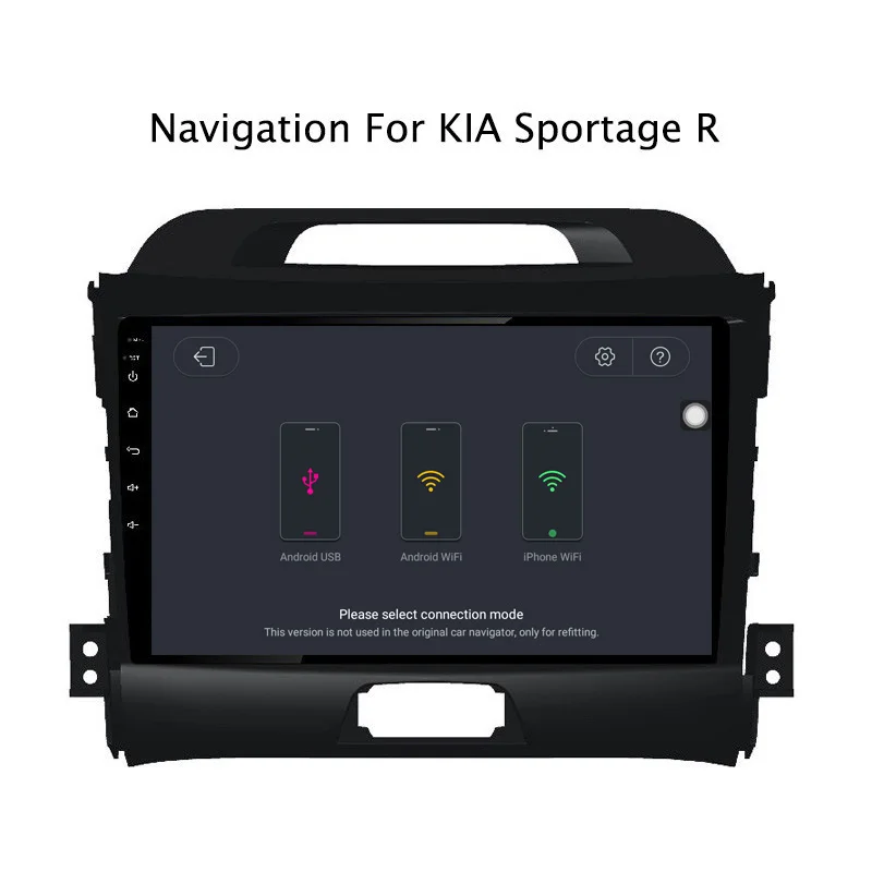 Discount Ectwodvd 9inch Andriod 8.1 Car DVD GPS For Kia Sportage R 2010-2016 4G RAM 64G ROM CarPlay DSP 4G LTE with WIFI 8