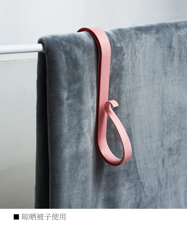 Creative Home liang shai jia PP Material Sun bei zi jia Multi-Purpose Windproof Hanger Wholesale New Products Multi-functional D