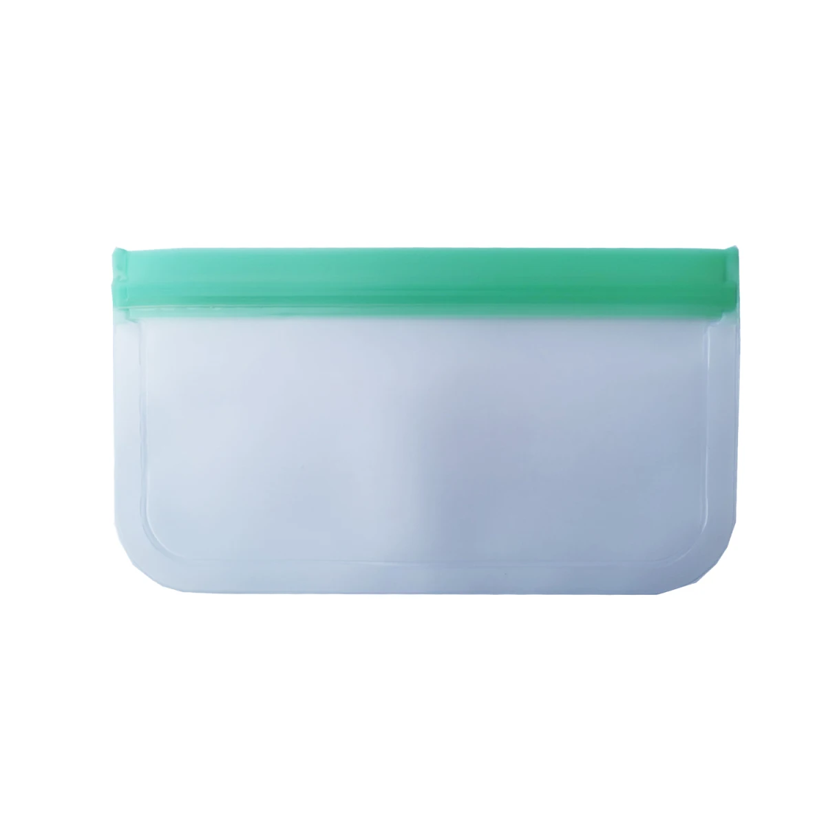 21.5x12cm green Многоразовые силиконовые пакеты для хранения продуктов, пакеты для морозильника, пакеты для обслуживания закусок, хлеба, бекона, рыбы, мяса, курицы - Цвет: 21.5x12cm green