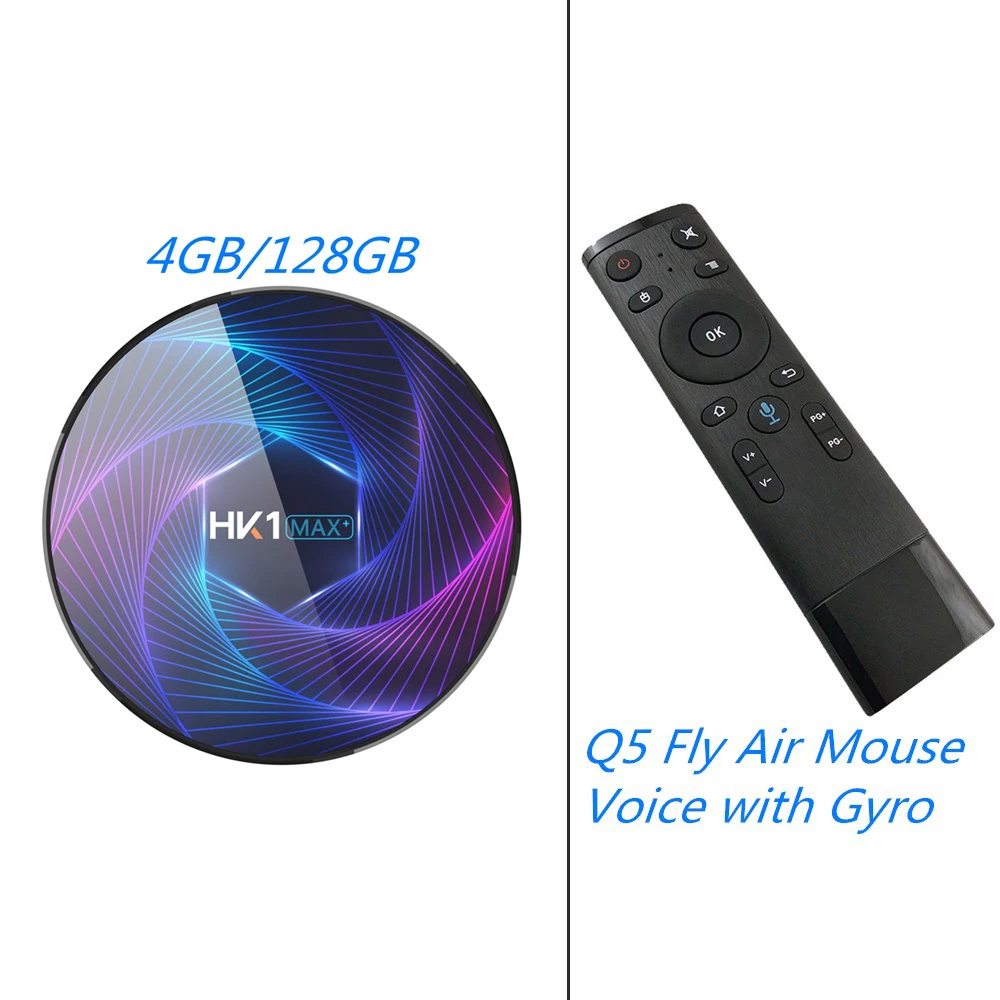 4GB 128GB Add Q5G MAAT Android 9,0 Smart tv Box 4 Гб DDR3 Ram 128 Гб 64 Гб HK1 Max Plus Восьмиядерный RK3368PRO 5G Wifi BT H.265 4K медиаплеер HK1MAX - Цвет: 4GB 128GB Add Q5G