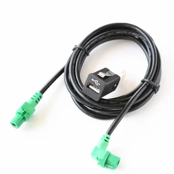 

150CM USB Retrofit Cable Socket Glove Box Auxiliary USB Adapter USB Kit for BMW F20 F21 F30 F31 F36 G30 G31 F64 F48 F60