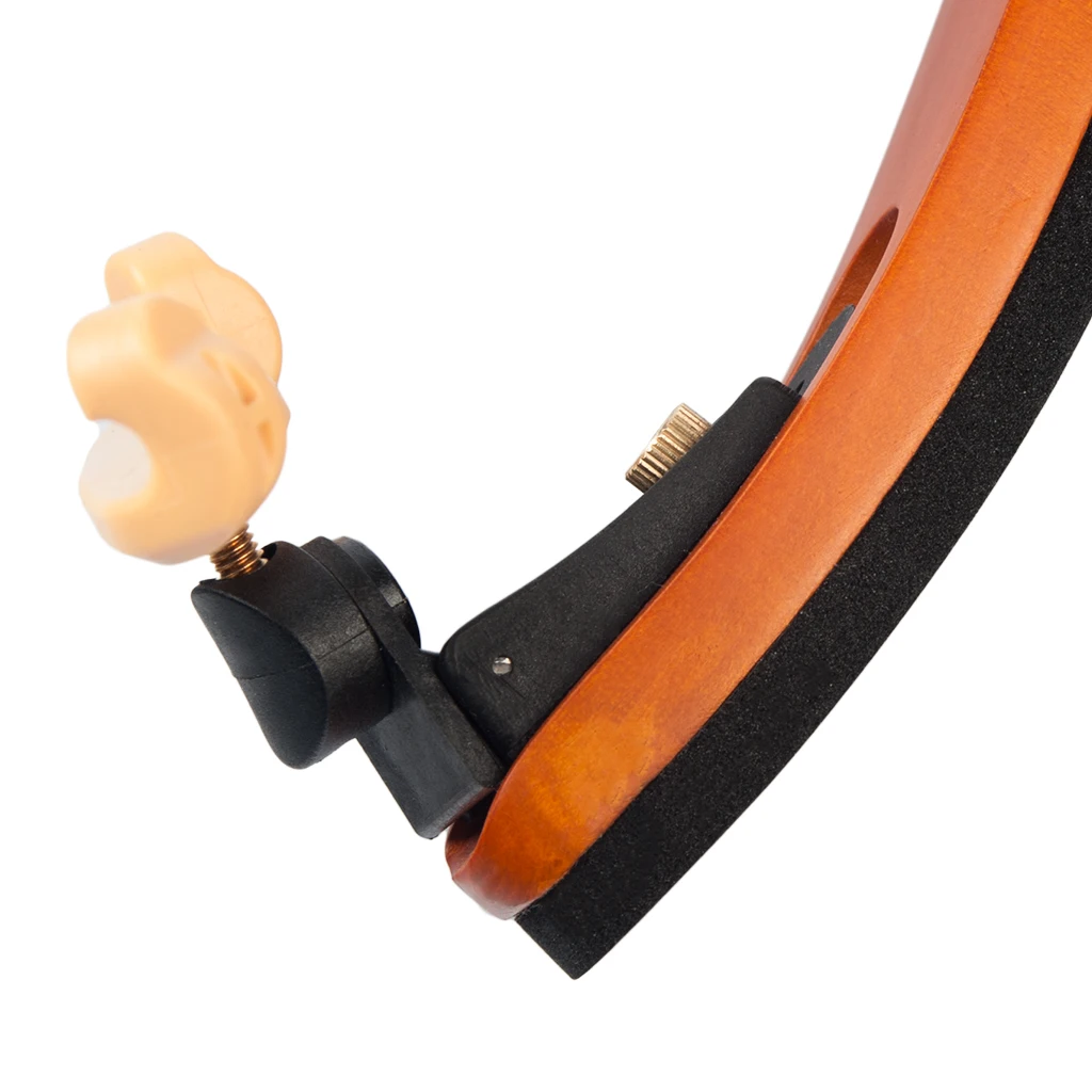 NAOMI Регулируемая Скрипка для 4/4 3/4 Скрипка для скрипки пластиковая 3/4 4/4 аксессуары для скрипки оранжевый цвет