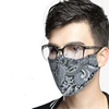 Korean Cotton Face Mask Anti-Dust Mask Respirator with Activated Carbon Filter Anti Dust Black Kpop Glasses Mask On The Mouth 2
