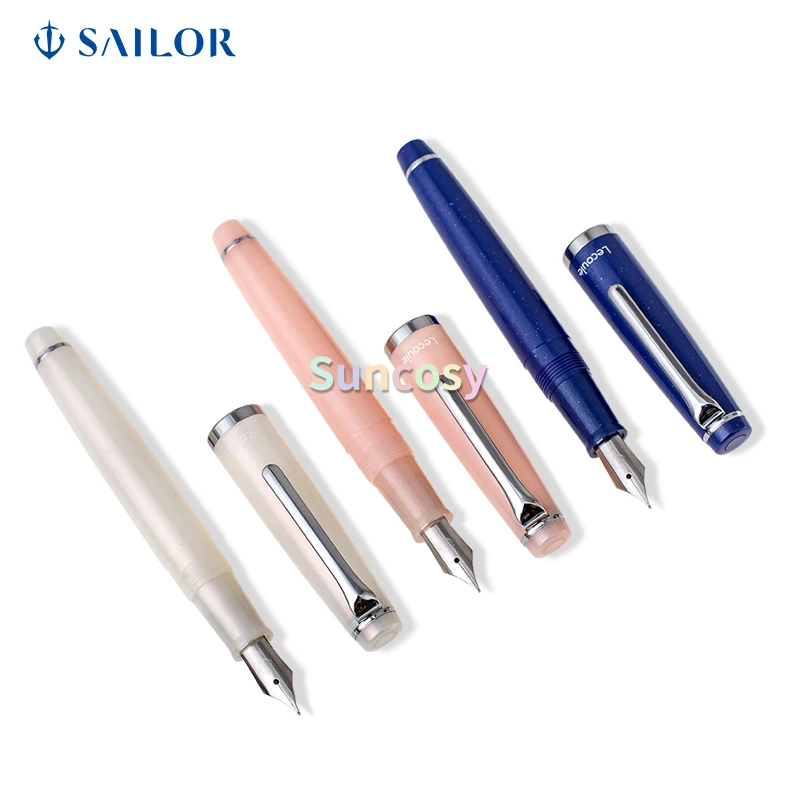 Japan SAILOR Lecoule Transshipment Stone Power Color Student Fountain Pen 11-0311 Stainless Steel Medium Thin |