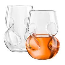 

Irregular Shape Spiral Crooked Body Ultimat Fantasy Whisky Glass Whiskey Cup Beer Glass Liquor Chivas XO Wine Tumbler Wholesale