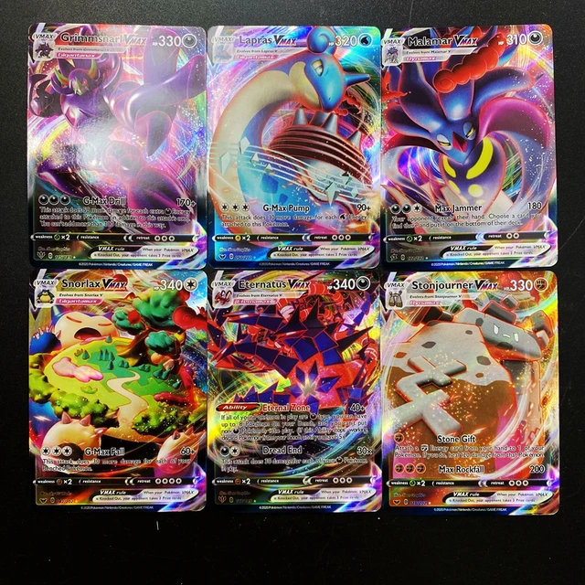 100pcs Pokemon English Version V VMAX Shining Cards Box Display Pokémon EX GX MEGA Playing Game Carte Battle Trading Toys Gifts 4