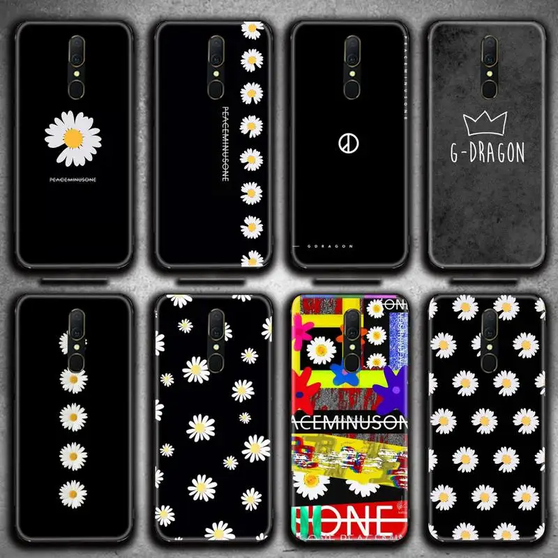 KPOP хит INS G dragon peaceminusone чехол для телефона Oppo A5 A9 2020 Reno2 z Renoace 3pro A73S A71 F11 | Мобильные