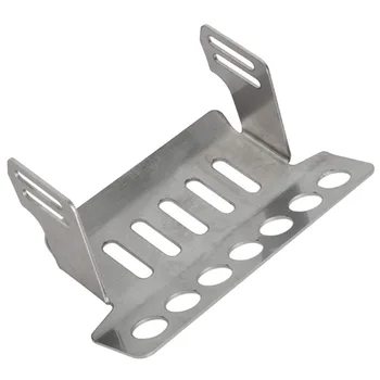 

RC Chassis Armors,Stainless Steel Chassis Armors Protection Skid Plate for Traxxas TRX-4 RC Crawler Car Upgrade Part