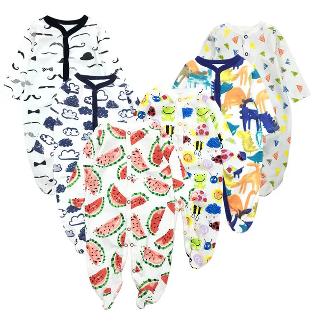 6 шт.; комбинезон для новорожденных девочек; зимний комбинезон для маленьких мальчиков; нижнее белье из хлопка; детские комбинезоны; теплый костюм; одежда - Цвет: Коричневый
