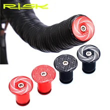 RISK 2 пар/кор. дорожный горный велосипед, велосипедная расширяющаяся заглушка для руля, рукоятка, концы, регулируемые запорные колпачки из алюминиевого сплава