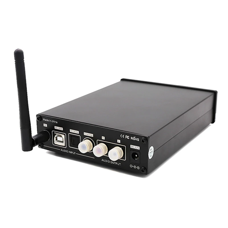 KGUSS D6 2020 New USB DAC XMOS ES9018K2M audio decoder DSD Bluetooth CSR8675 5 0 APT X headphone amplifier