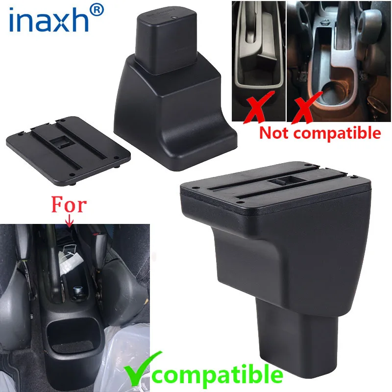 Reposabrazos para Hyundai I10, caja de almacenamiento de piezas interiores de coche, accesorios USB