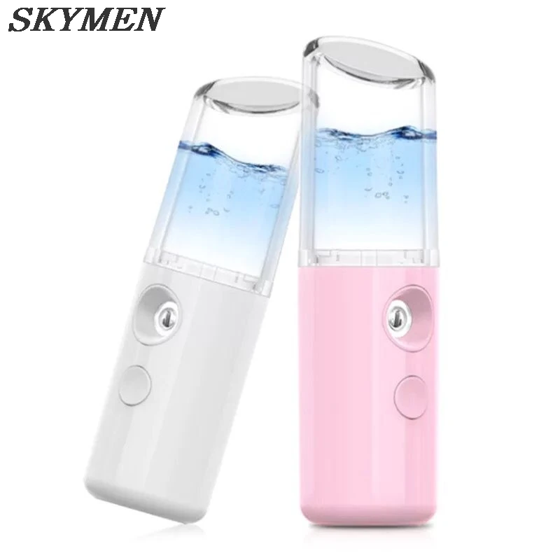 Мини USB нано для лица пароочиститель Mister спа для лица увлажняющий уход за кожей ручной, перезаряжаемый портативный путешествия 3