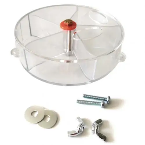 Transparent 5 Сетка забавная игрушка-Кормушка для домашних животных, вращающаяся миска для кормушки - Цвет: Transparent