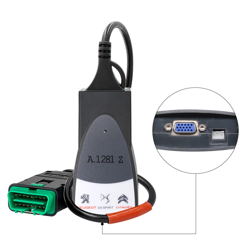 Новые наклейки A.1281 Z 921815C прошивка Lexia3 PP2000 C_itroen & P_eugeot OEM диагностический