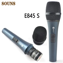 

Free Shipping микрофон E845s Wired dynamic Cardioid Professional Vocal Microphone E845s Studio Mic E845 E835 E828