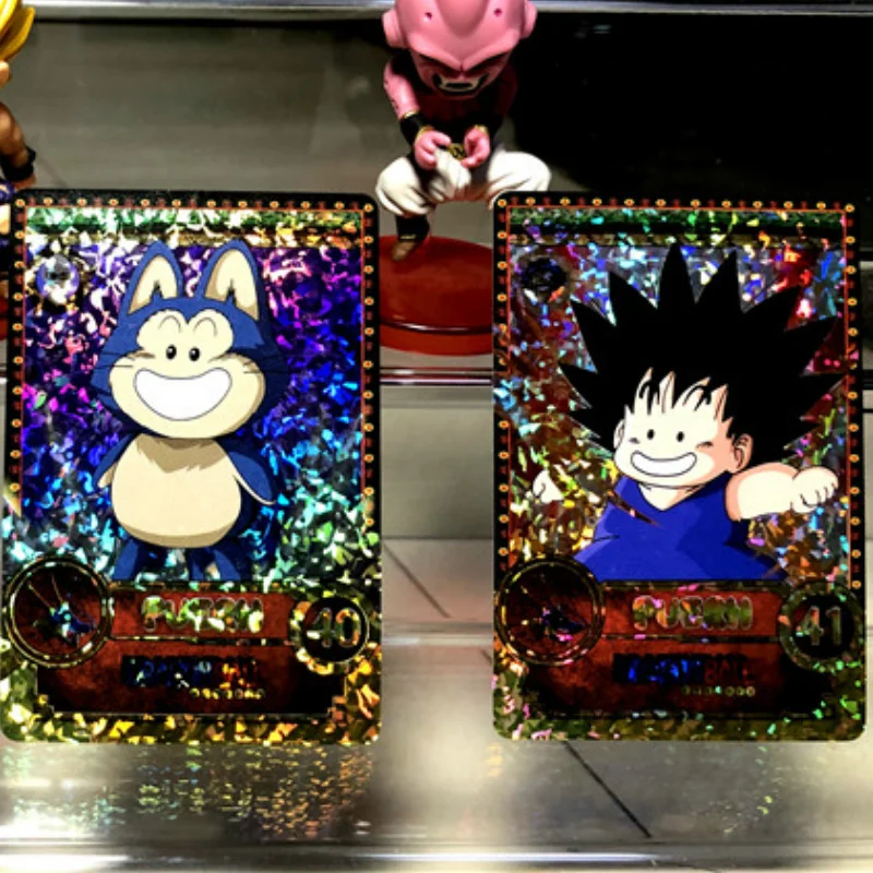 

28pcs/set Dragon Ball Z Super Saiyan Goku Vegeta Game Action Figures Commemorative Edition Collection Cards Free Shipping Limit