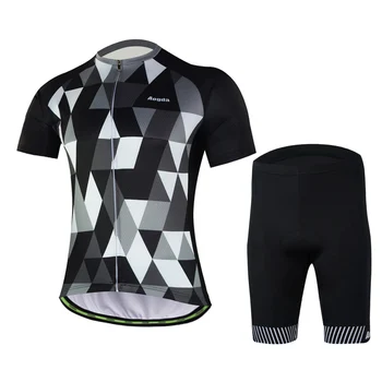 

Mens Summer Cycling Clothes Breathable Quick Dry Bike Wear Short Sleeve Bicycle Clothing Maillot Ciclismo Pro Cycling Set