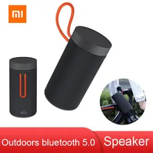 Xiaomi уличные динамики Беспроводной bluetooth 5,0 Динамик из водонепроницаемого материала с двойным микрофоном Шум снижение Тип-Док-станция с usb громкий Динамик