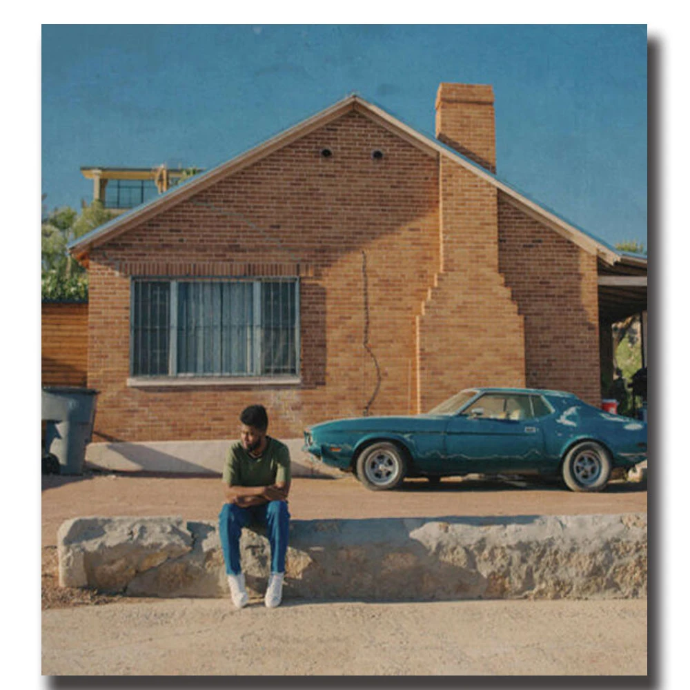 Khalid Suncity Cover Ablum Music Singer 12x12 24x24 Art Poster Wall Canvas Print Modern Decoration Painting | Дом и сад