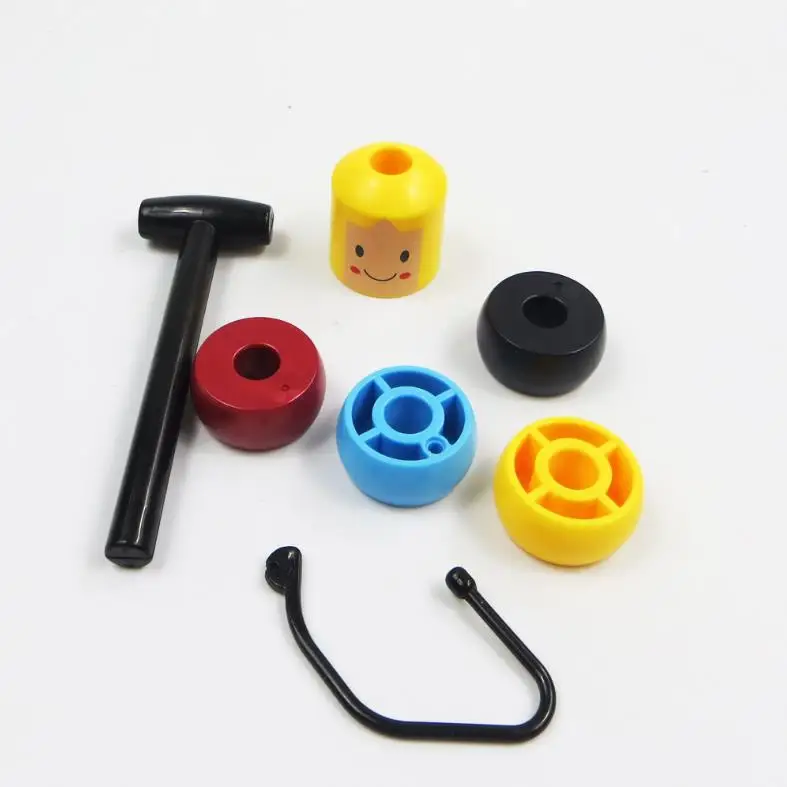 Daruma Magic стойкие древесины Мужской деревянный с забавным магическим игрушка Небьющийся блоки игрушки