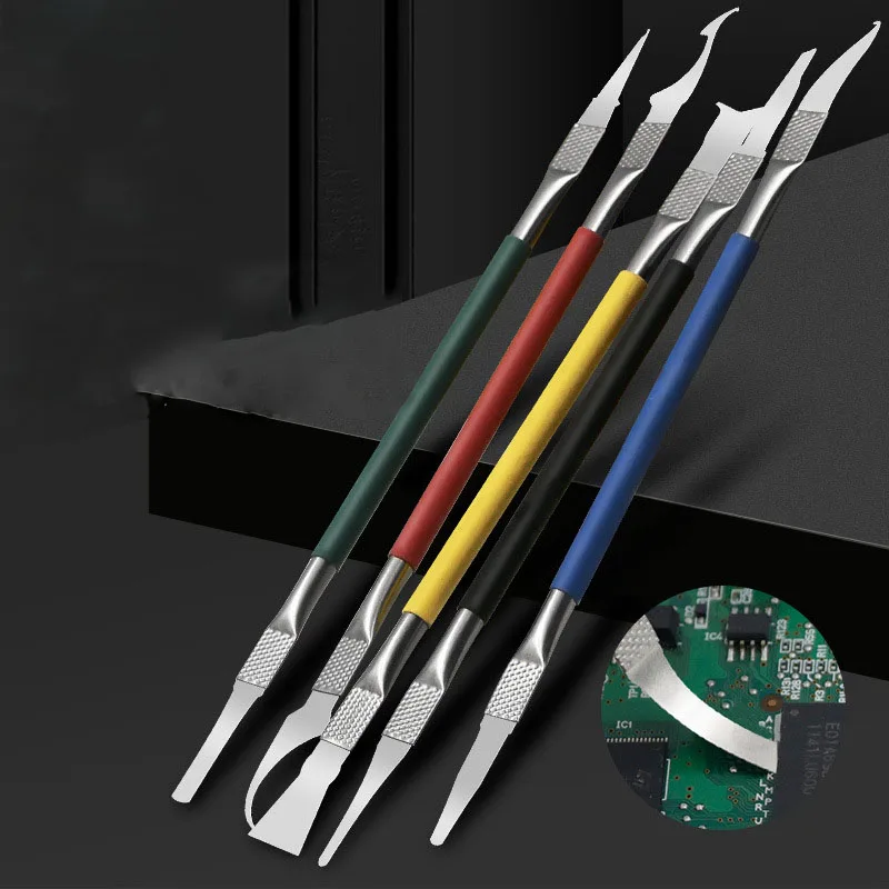 5 in 1 IC Chip Repair Thin Blade CPU NAND Remover BGA Maintenance Knife Remove Glue Disassemble Phone PC Rework Processor Tools