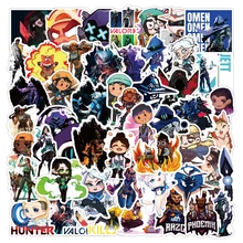 

50PCS Hot Game Stickers 2-3.2in PVC Waterproof Reusable Cartoon Stickers for Laptop Luggage Computer Mobile Phone Skateboard