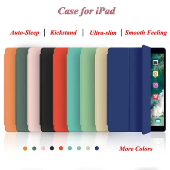 

1:1 Original Smart Capa for iPad 2-f-3-f-4 Case 1893 Funda for iPad Mini 5 Para Air 1 2 2017 2018 Air 3 2019 10.5 10.2 Case 8th