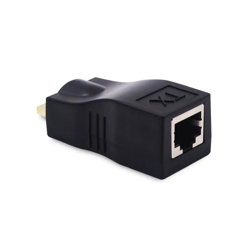 4K 3D HDMI 1,4 30 м удлинитель для RJ45 по Cat 5e/6 сетевой LAN Ethernet адаптер HDMI удлинитель для HDTV