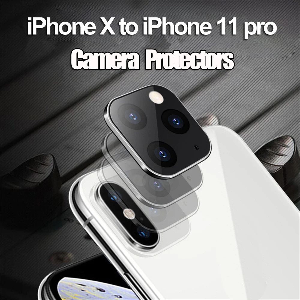 Поддельная камера для iPhone X для iPhone 11 Pro изменение объектива Защита экрана для iPhone XS Max для iPhone 11 Pro Max чехол наклейка