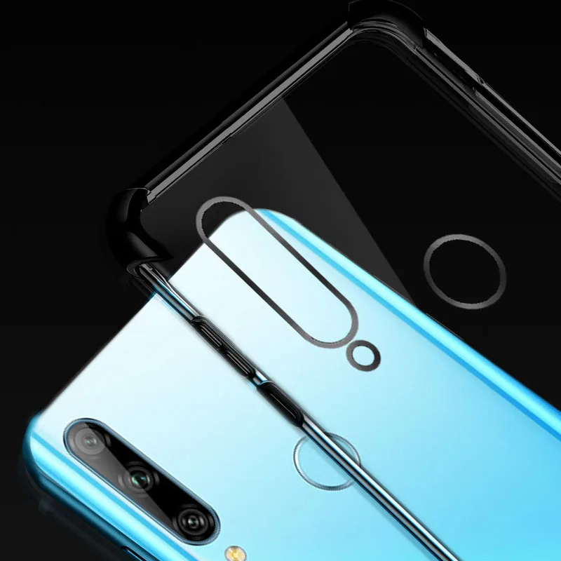 Красный цвет для huawei Enjoy 10 Plus Чехол подушки безопасности буфера полная защита чехол для huawei Enjoy 10 Plus ТПУ противоударный задняя крышка