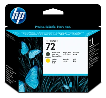 

HP DesignJet 72 matte black and yellow C9384A Original