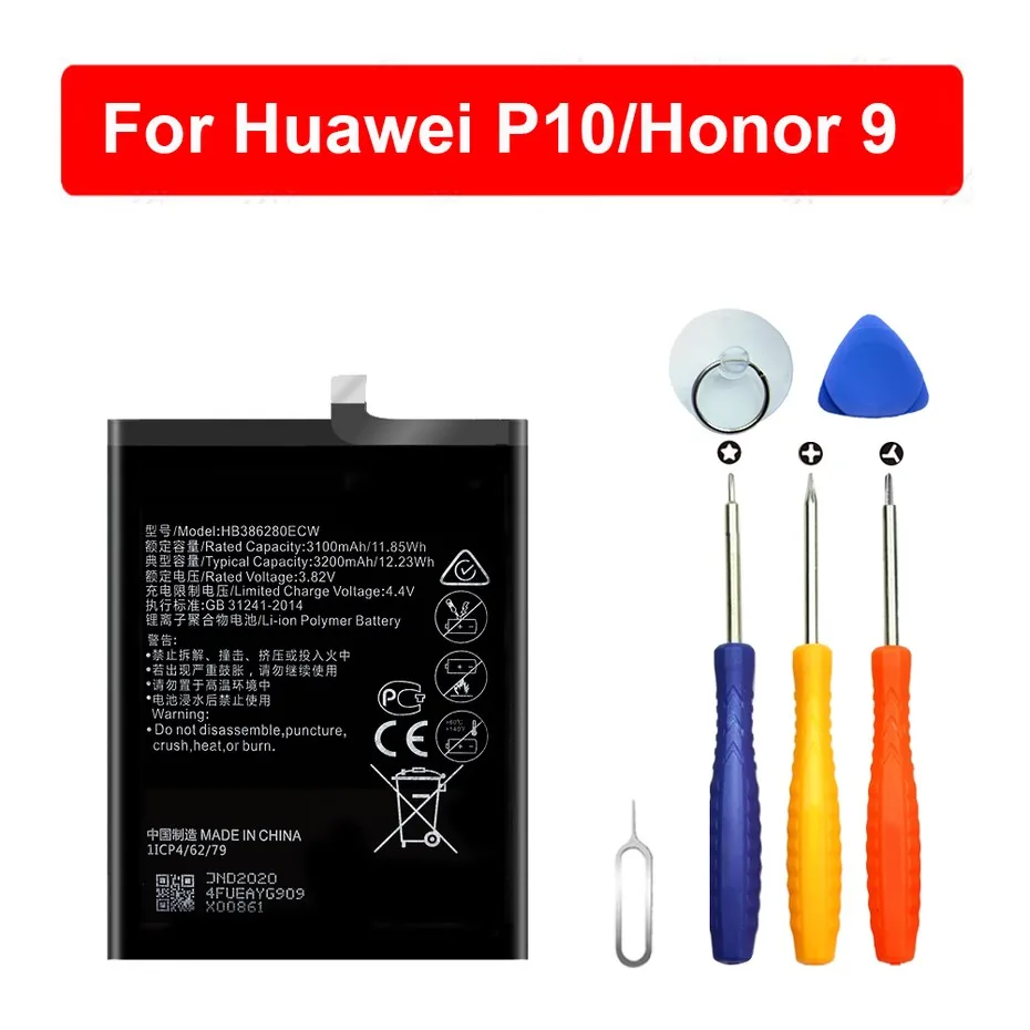 HB366481ECW HB386280ECW HB386589ECW Батарея для huawei Honor 8X 5C 7C 7A 8 9 Lite акумуляторная батарея для huawei Nova3E P9 P10 P20 Lite рlus