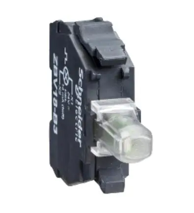 

ZBVB4 светильник блок для головы Ø22, красный, светодиодный, 24 V AC/DC