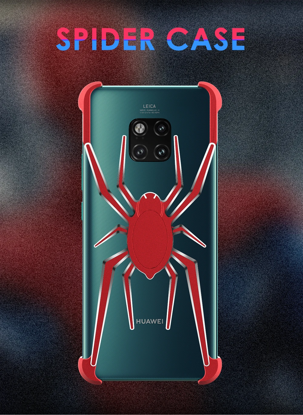 Противоударный защитный чехол для телефона с изображением паука для huawei mate 20 mate 20 Pro, силиконовый гибридный жесткий чехол из поликарбоната