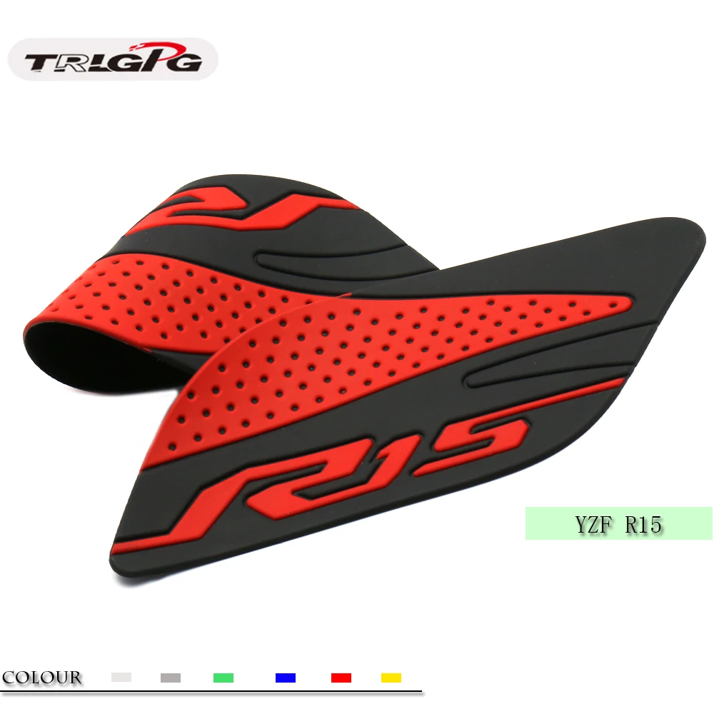 

For Yamaha R15 2017 2018 YZF R15 17 18 Motorcycle Fuel Tank Pad Anti Slip Protector Stickers Knee Grip Side Decals Accessories