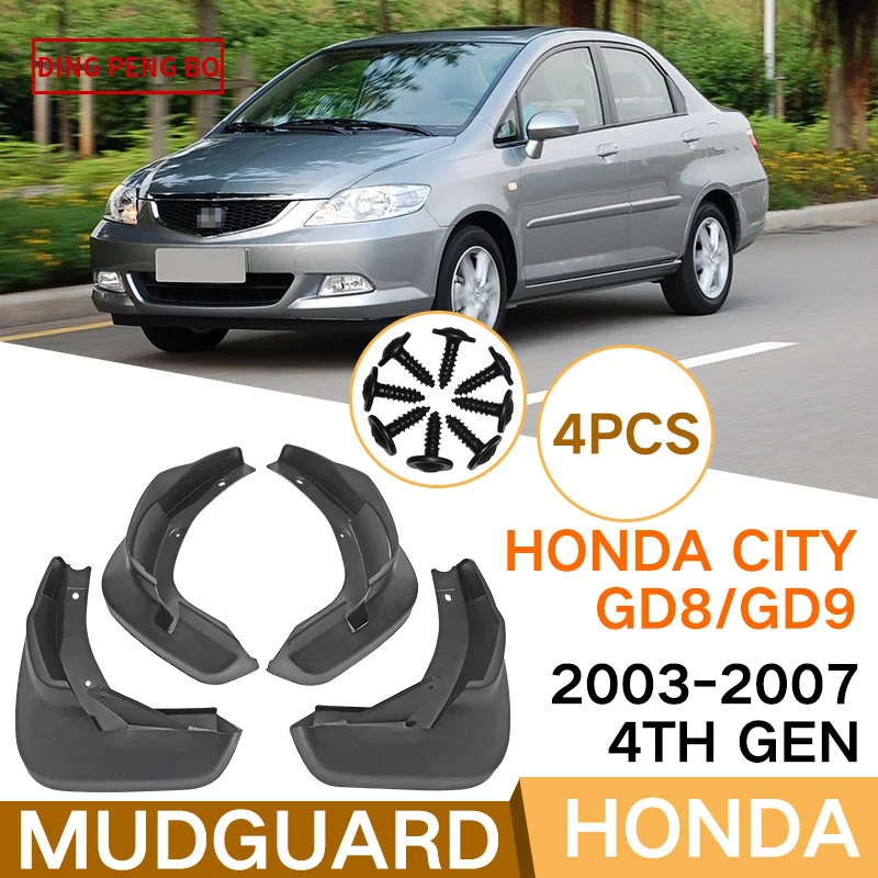 Для Honda CITY GD8/GD9 GM2 GM3 GM6 Брызговики автомобильные брызговики брызговик спереди и