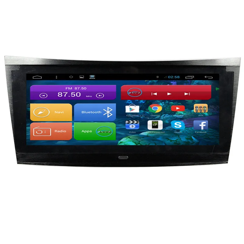 NaviTopia 8,8 дюймов 8 core ram 2G rom 32G Android 8,1 автомобильный Радио плеер для Mercedes-Benz S350 2002 2003 2004 2005 2006 2007 2008